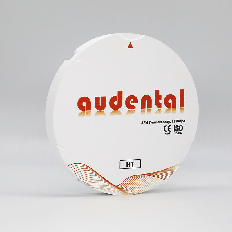 Audental HT 백색 지르코니아 디스크 치과 98/95/92mm OEM/ODM 치과 공급자