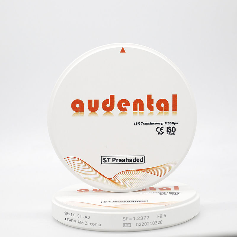 전체 코터 왕관 및 브리지 선조 Zirconia 블록 Zirconia 및 Roland Weiland 원산 Yena Audental