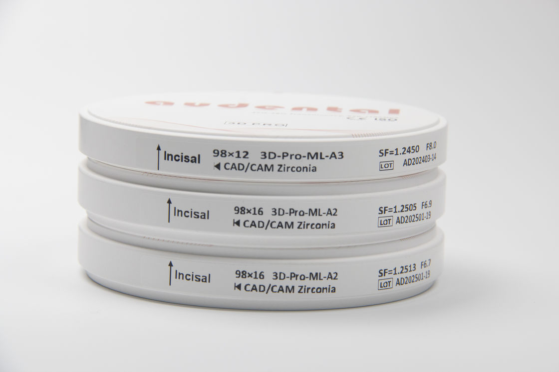Our Dental Zirconia Block is manufactured using cold isostatic pressing and is compatible with all open CADCAM systems