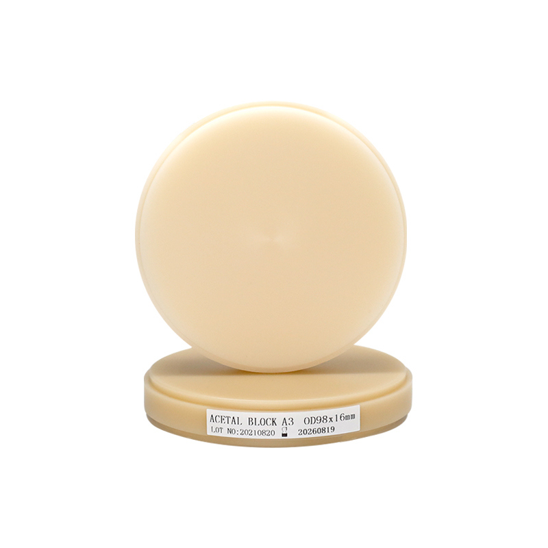 강하고 튼튼한 수복을 위한 내구성이 뛰어나고 방수 기능이 있는 핑크색 A2 치과용 PMMA 블록