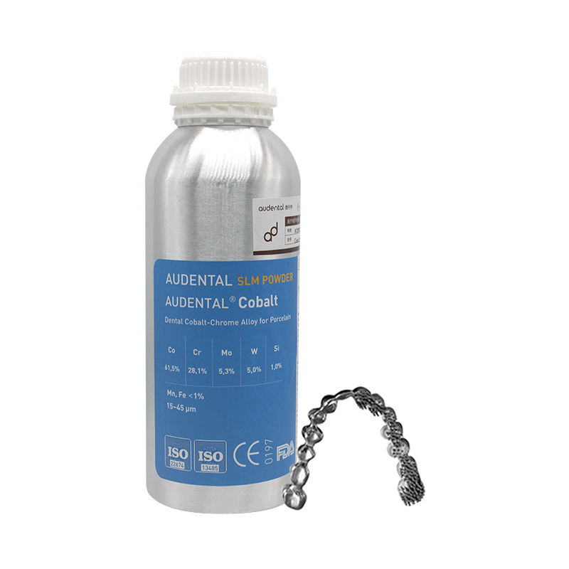 Audental CoCr SLM 파우더 고순도 코발트-크롬 합금, 치과용 3D 금속 프린팅 및 레이저 소결용