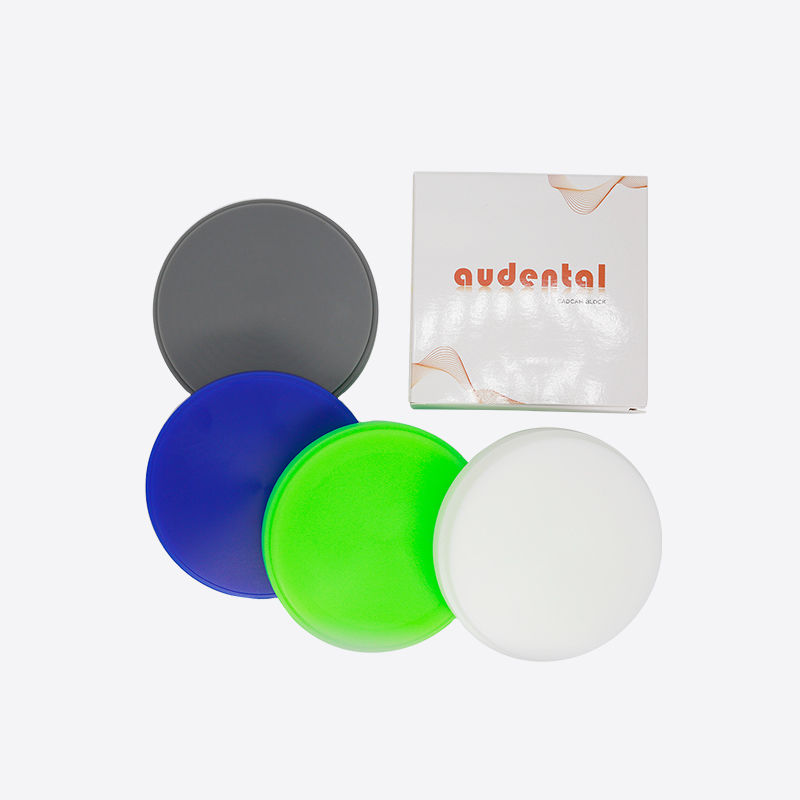 OEM 서비스와 함께 블루 그린 또는 흰색에서 치아 수액 디스크와 완벽한 점성 형태를 달성