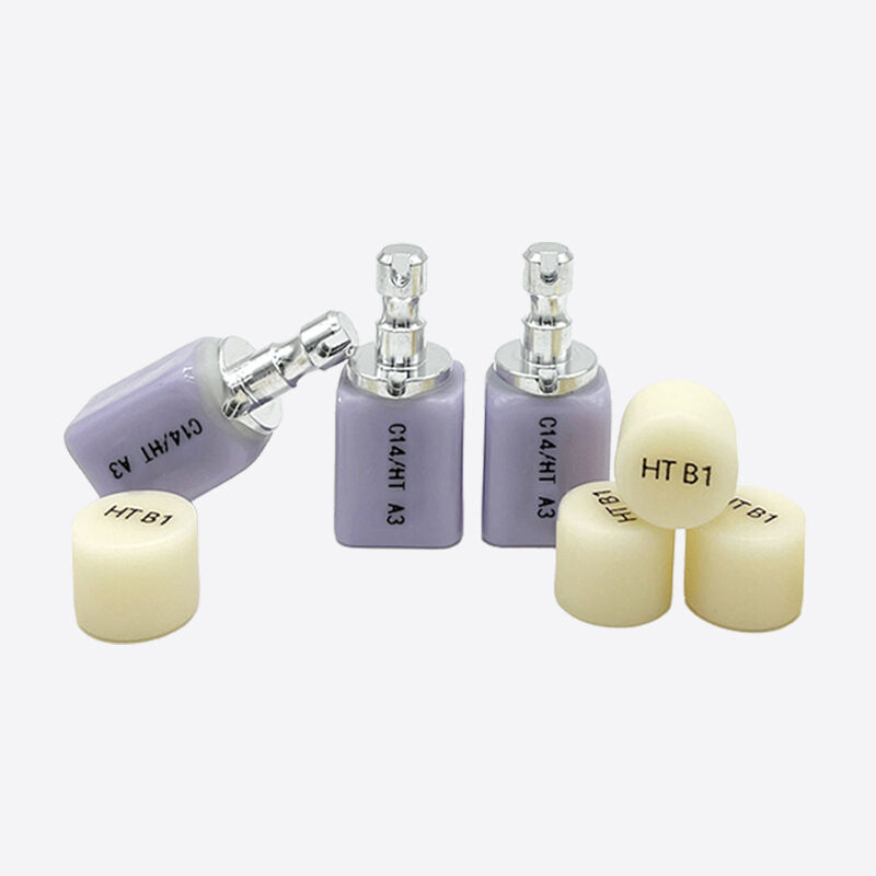 치과 유리 세라믹 리?? 디실리케이트 물질은 앞 치과 작업에 강도와 미적 성능을 제공합니다