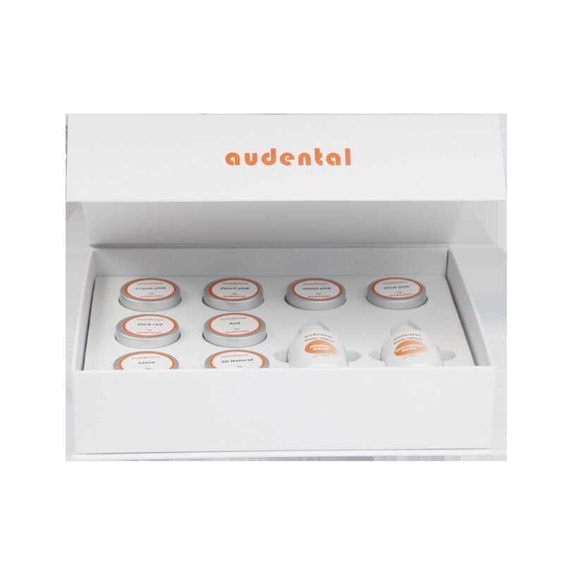 치과 기공소 스테인 & 글레이즈 페이스트 25ml 액체 4g 3D 글레이즈 페이스트 스테인 및 글레이징 재료