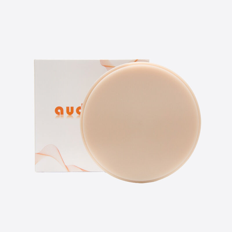 전체 의치용 치과 기공소 밀링 재료 핑크-A2 PMMA 블록 98mm/95mm 크기 및 모양