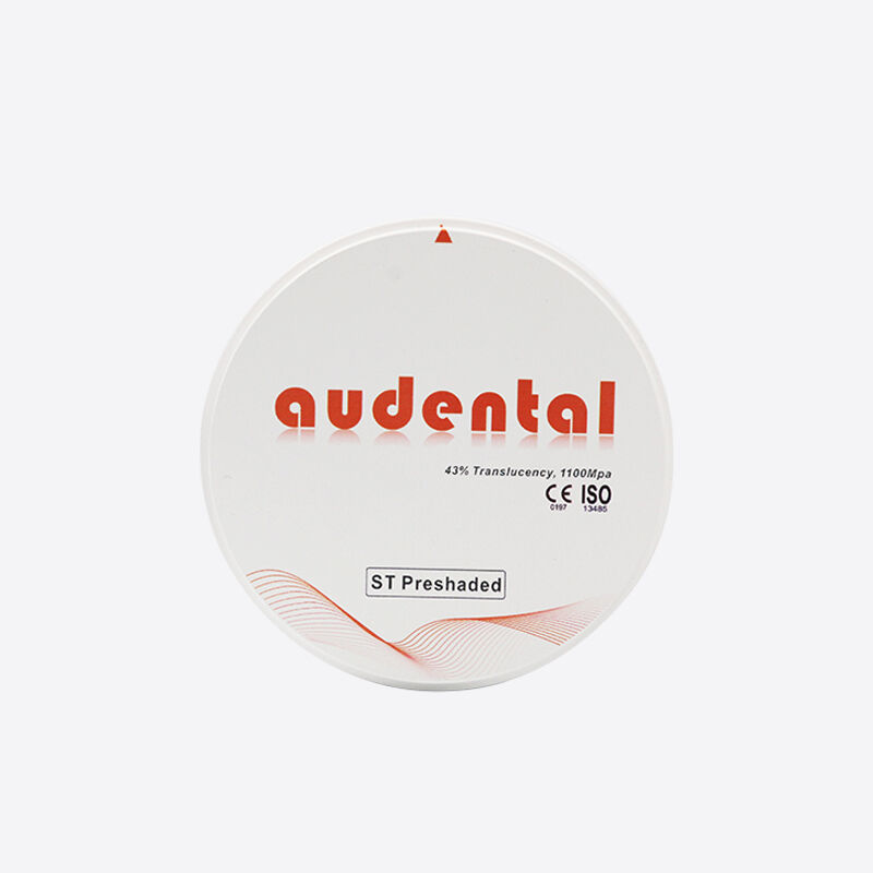 사전 그림자 지르코니아 블록 수동 염색 없이 일관된 색상 결과와 함께 빠른 정확한 복원을 위해 설계