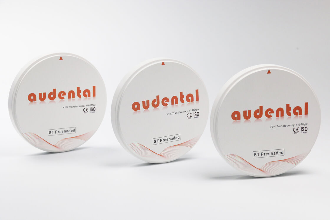 자연스러운 치과 보철물을 위한 균일한 색상 정확도와 높은 투명도를 제공하는 사전 착색 지르코니아 블록