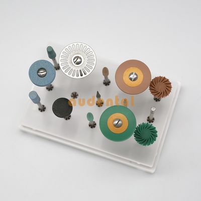 다이아몬드 치과 아크릴 연마 Burs PMMA 지르코니아 크라운 연마 키트