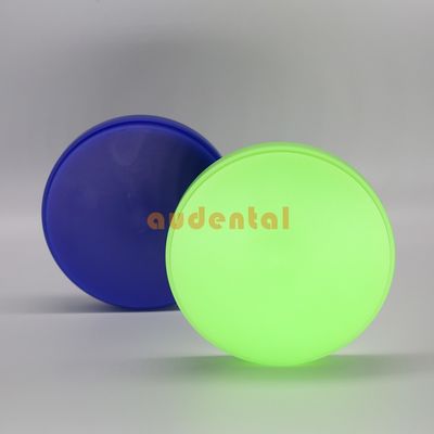 녹색 파란색 치과 실험실용 치과 수액 디스크 블록