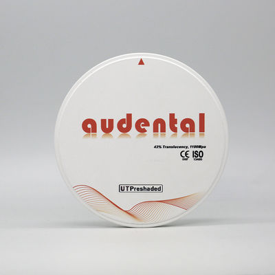 컬러 박스 패키지 A1-B2 선조 Zirconia 블록 46% 투명성 제품