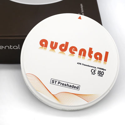 Audental Good Strength ST CAD/CAM 시스템과 함께 전조 Zirconia 블록