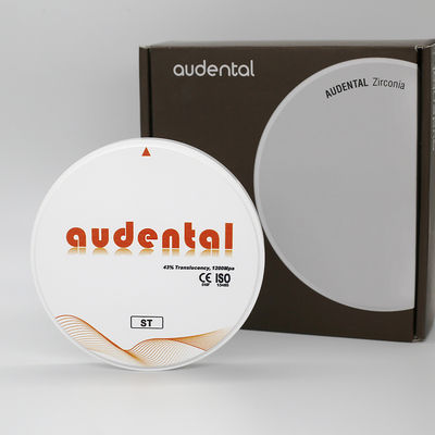 41-43% 투명 치과 ST/DST 백색 Zirconia Block 16 색칠 액체
