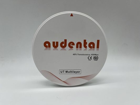 고급 UT/DUT 다층 치과용 지르코니아 블록 (치과 기공소용)