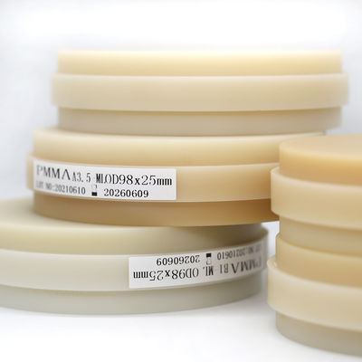 Audental Cad Cam 머신 프레싱 16 색상 PMMA 다층 치아 변치 베이스 樹脂 블록 치아 PMMA